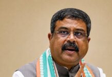 धर्मेंद्र प्रधान ने दिया इस्तीफा